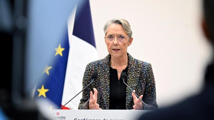 رئيسة الوزراء الفرنسية إليزابيث بورن