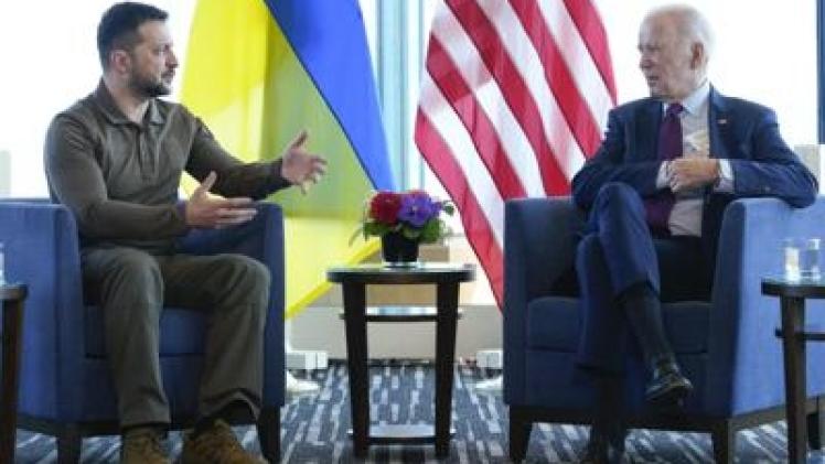 الرئيس الأمريكي والرئيس الأوكراني