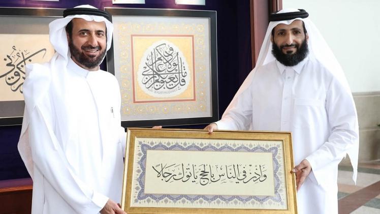 جانب من الزيارة