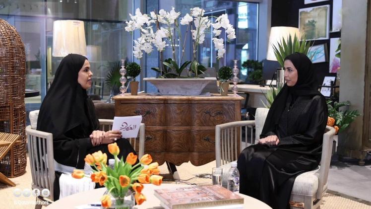 لقطة من برنامج الحكاية