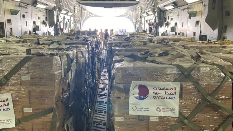 المساعدات القطرية للسودان
