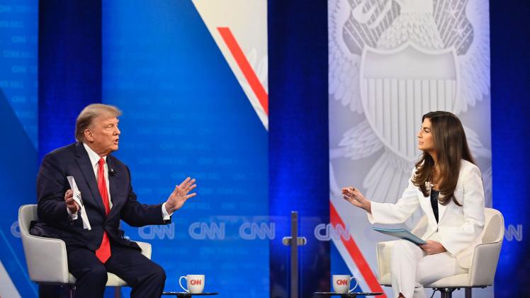 ترامب في حديثه إلى قناة CNN