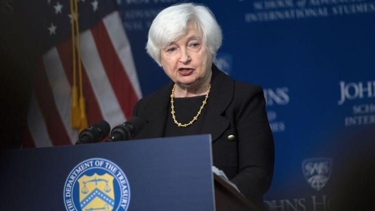 جانيت يلين وزيرة الخزانة الأمريكية