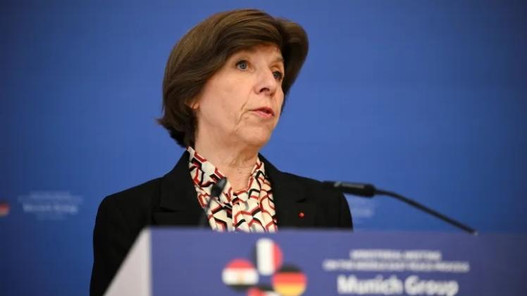 وزيرة الخارجية الفرنسية كاترين كولونا