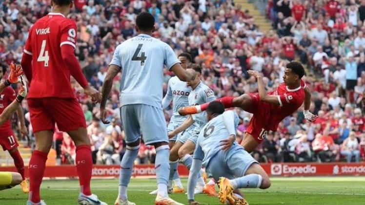 مباراة ليفربول وأستون فيلا