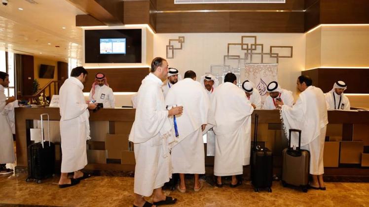 اكتمال وصول حجاج قطر للأراضي المقدسة
