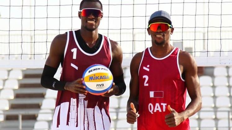 المنتخب القطري للكرة الطائرة الشاطئية