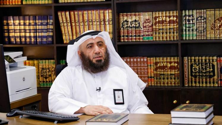 محمد محمود المحمود رئيس الوحدة الشرعية في بعثة الحج القطرية