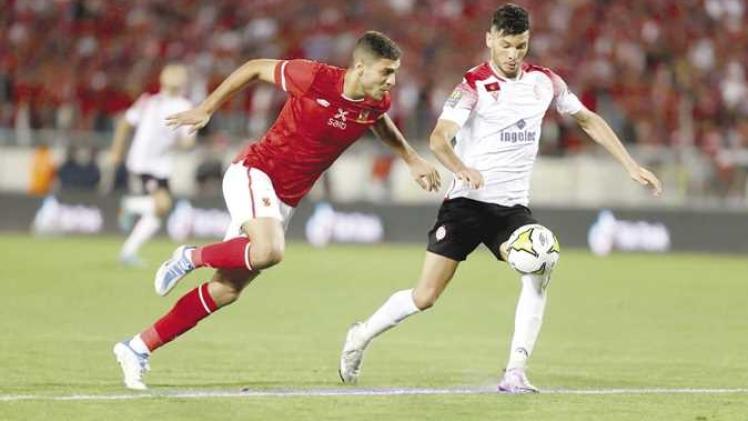 مباراة سابقة بين الأهلي والوداد