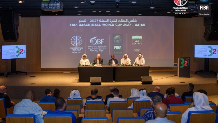 جانب من المؤتمر الصحفي