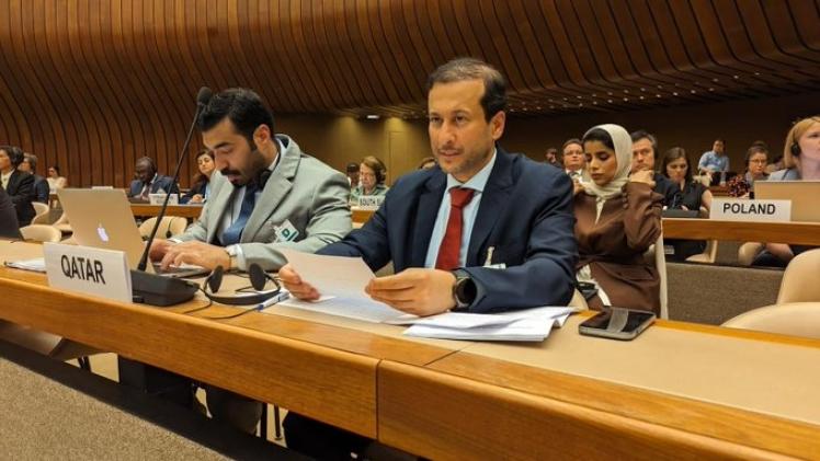 سعادة السيد شاهين علي الكعبي مدير إدارة التعاون الدولي بالإنابة بوزارة الخارجية