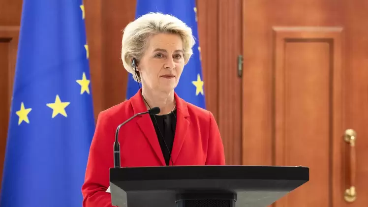 رئيسة المفوضية الأوروبية أورسولا فون دير لاين