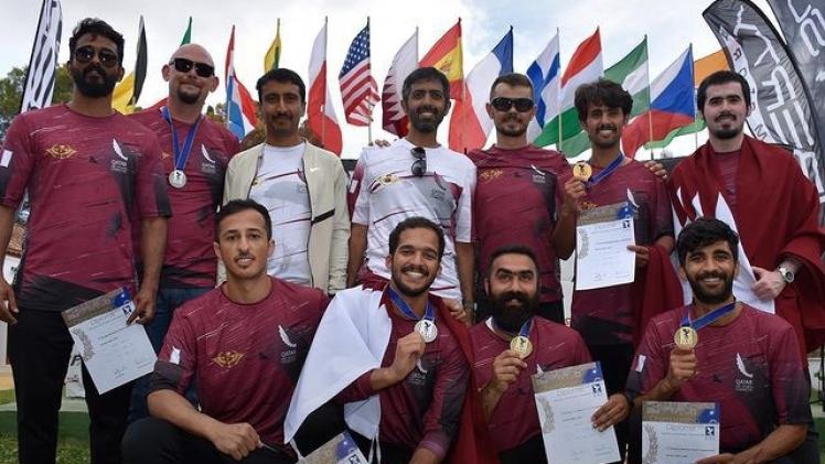 المنتخب القطري للرياضات الجوية