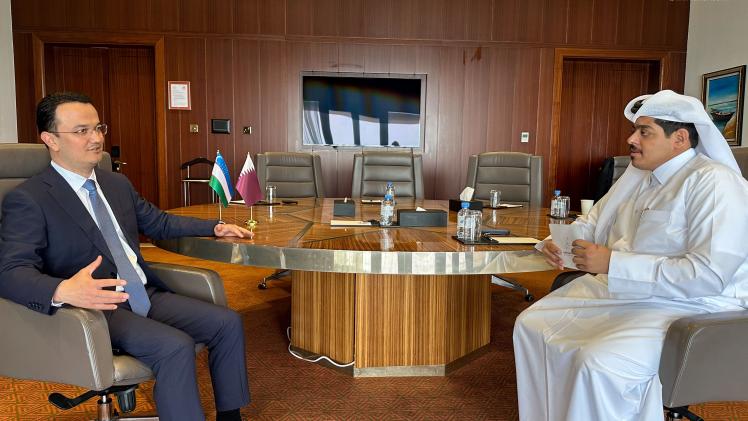 وزير الاستثمار الأوزبكي خلال تصريحاته لوكالة الأنباء القطرية