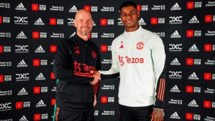 ماركوس راشفورد وإريك تن هاج