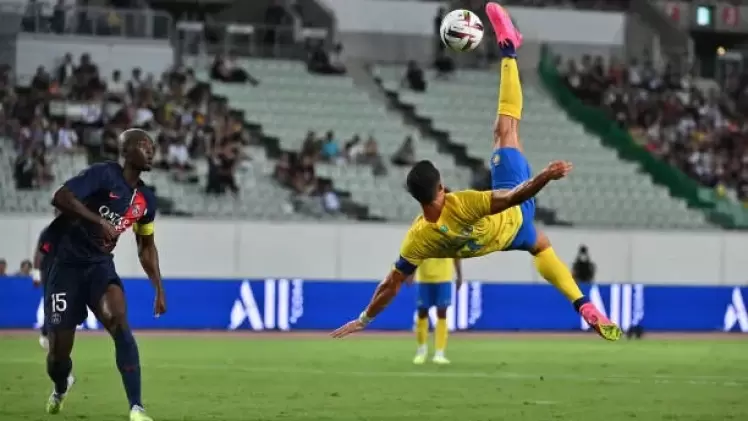 كريستيانو رونالدو من مباراة اليوم أما باريس سان جيرمان