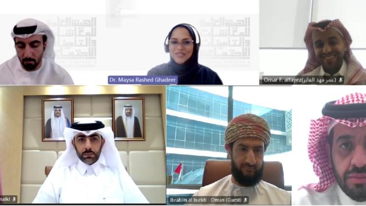 جانب من الجلسات الافتراضية للمنتدى