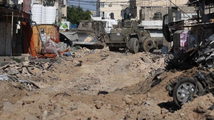 العدوان الإسرائيلي في جنين