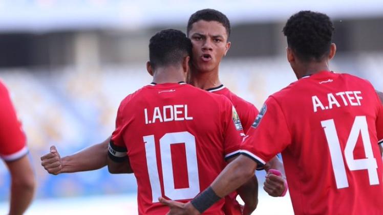 لاعبو منتخب مصر الأولمبي