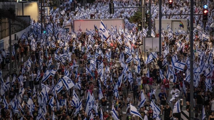 مظاهرات مستمرة في إسرائيل