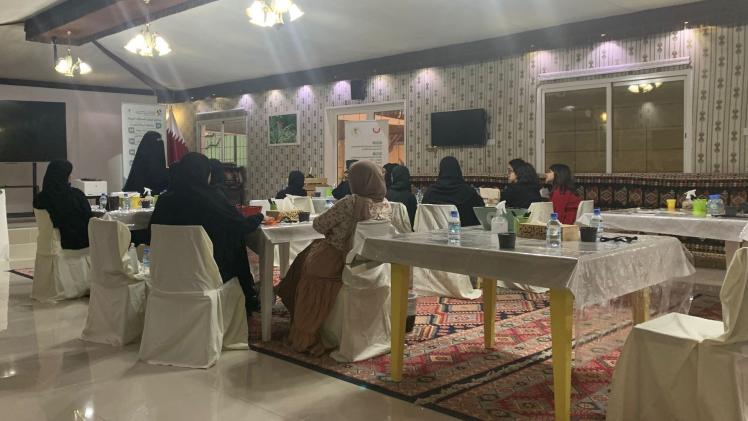 جانب من الورشة