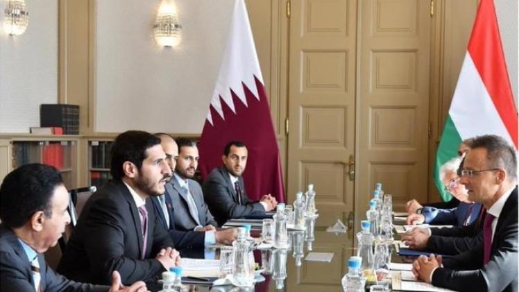 جانب من أعمال الدورة الثالثة للجنة القطرية - الهنغارية الاقتصادية المشتركة