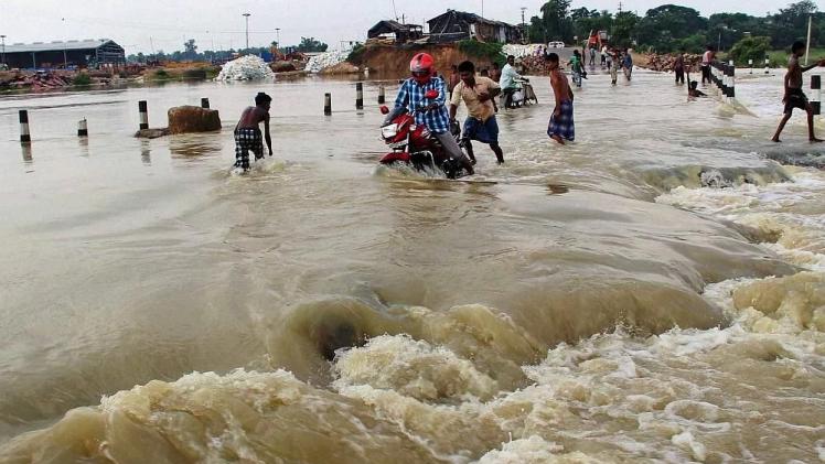 فيضانات كبيرة بسبب الأمطار