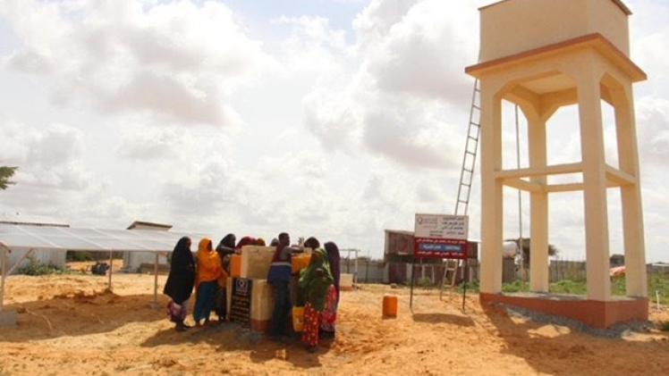 إحدى مشروعات قطر الخيرية في الصومال