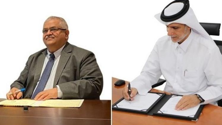 جانب من توقيع مذكرة التفاهم