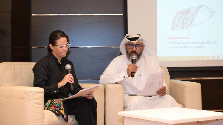 من فعاليات اليوم الختامي للأسبوع الثقافي المكسيكي