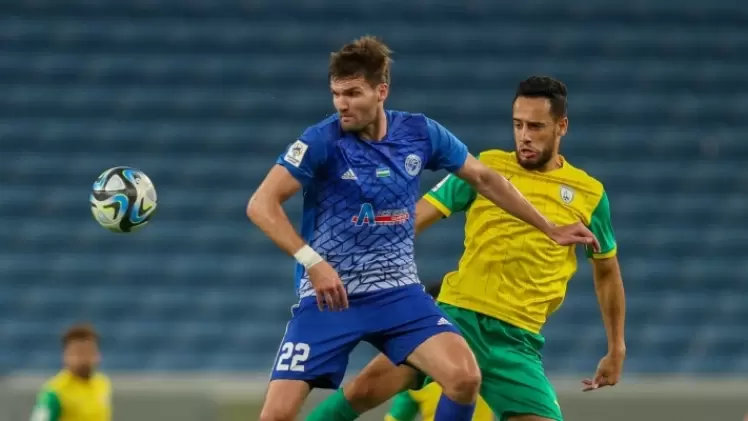 مباراة الوكرة  ونافباخور الأوزبكي