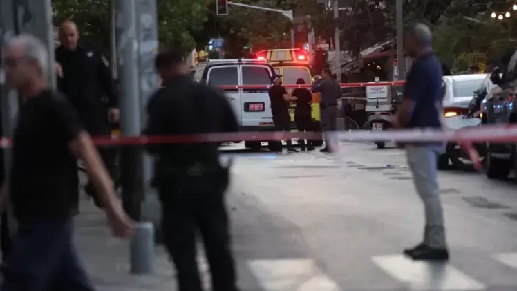 موقع إطلاق النار في تل أبيب