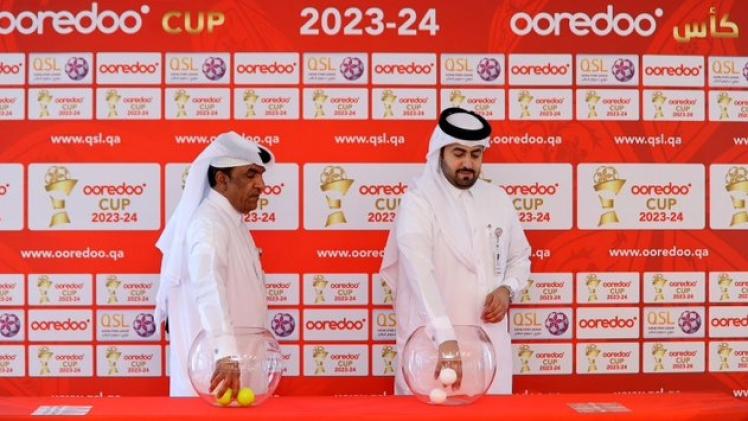 جانب من مراسم سحب قرعة كأس أريد