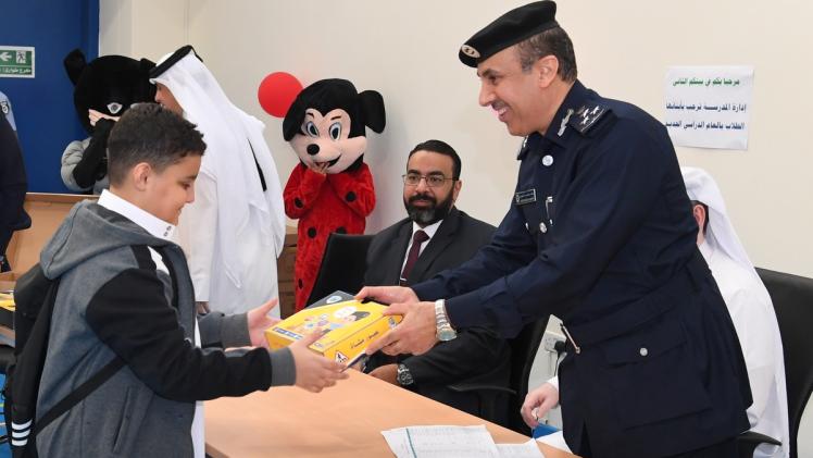 جانب من إطلاق الحملة التوعوية