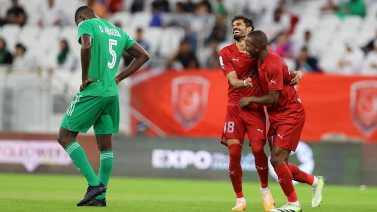 جانب من المباراة