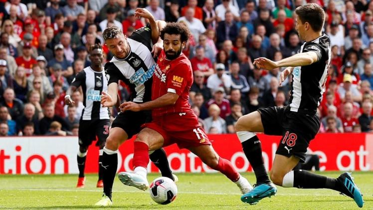 مباراة سابقة بين ليفربول ونيوكاسل