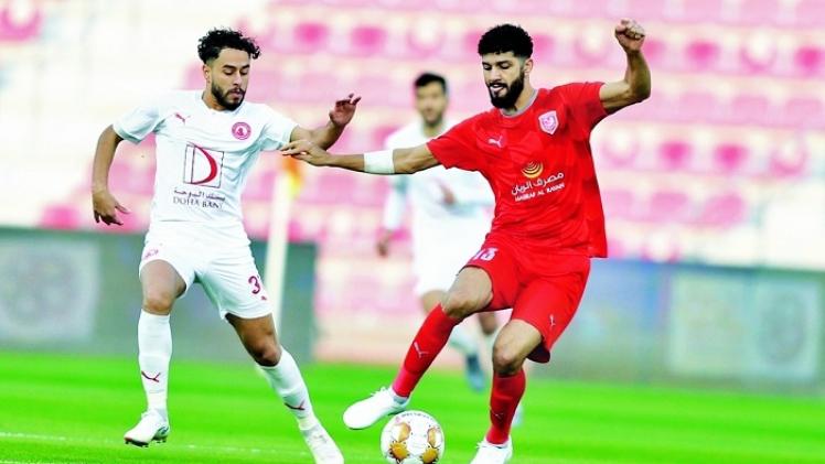 مباراة سابقة بين العربي والدحيل