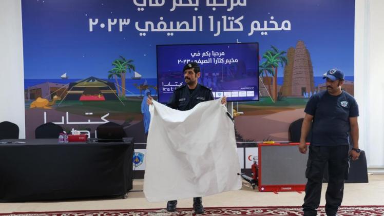 جانب من فعاليات المخيم