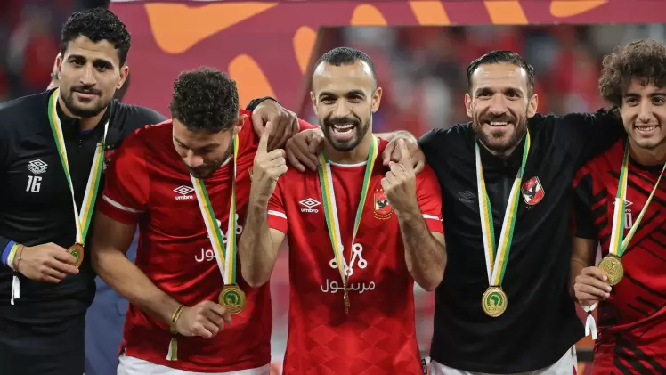 لاعبو الأهلي المصري - صورة أرشيفية