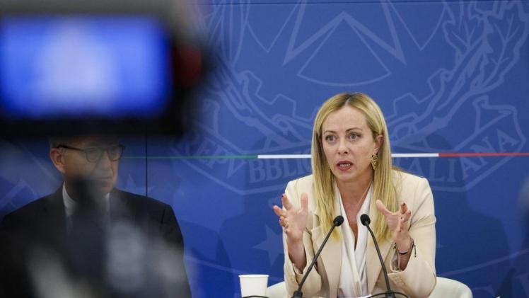 رئيسة الوزراء الإيطالية جورجيا ميلوني