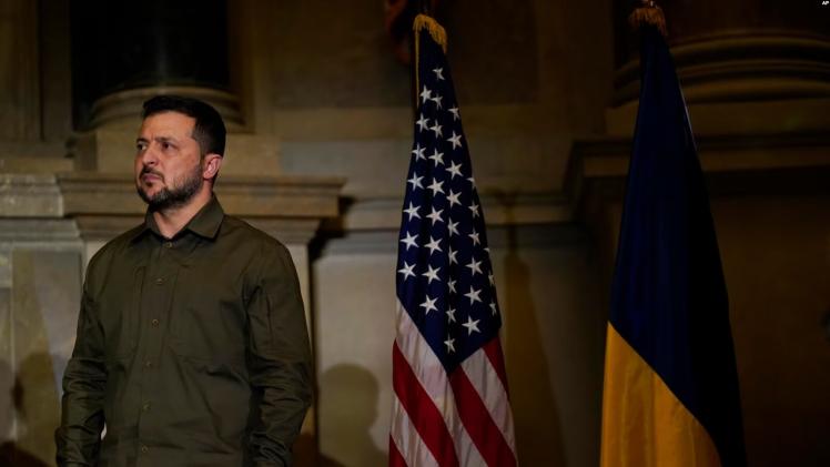 الرئيس الأوكراني فولوديمير زيلينسكي