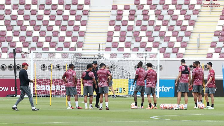 جانب من التدريبات