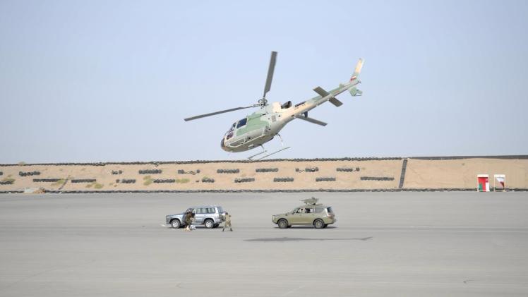 جانب من تمرين عين الصقر 1