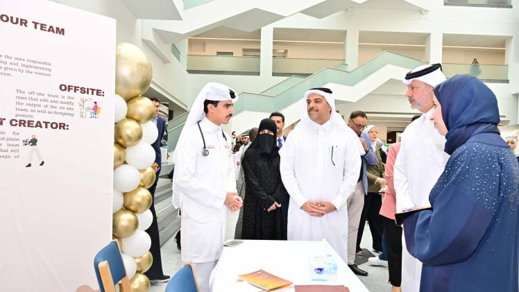 جانب من اللقاء التعربفي