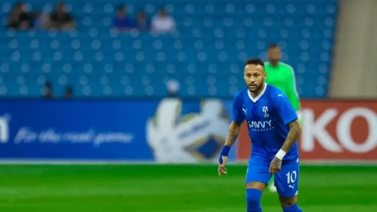 البرازيلي نيمار دا سيلفا لاعب الهلال السعودي