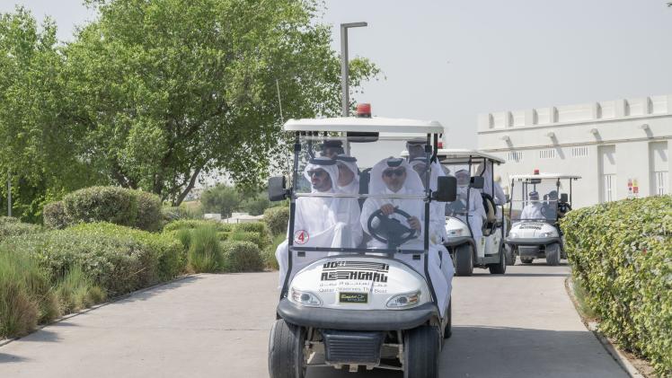 جانب من الزيارة