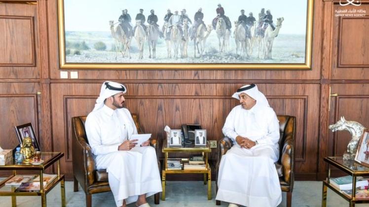 سعادة الدكتور علي بن فطيس المري المحامي الخاص للأمم المتحدة لمحاربة الفساد أثناء الحوار