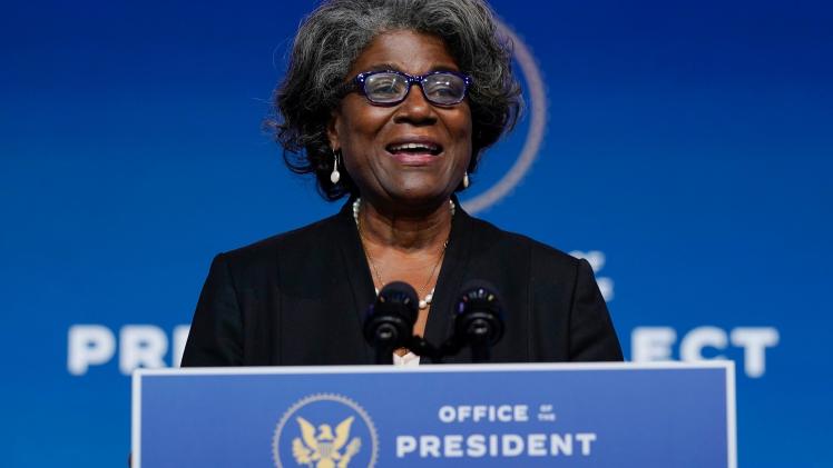 ليندا توماس غرينفيلد مبعوثة واشنطن لدي الأمم المتحدة