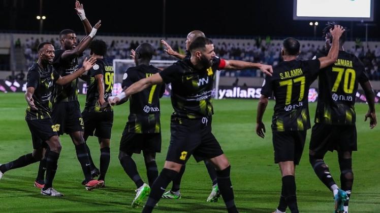 لاعبو فريق الاتحاد السعودي