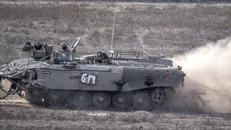 دبابة تابعة لقوات الاحتلال الإسرائيلي